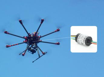 开运体育官方网站SNM012U-12无人机滑环在无人机航拍设备中的应用